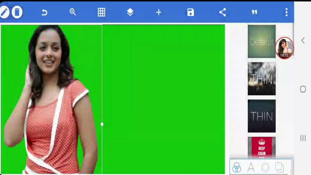 How To Joint Picture Editing Green Background #28 - YouTube