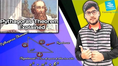 Pythagoras Theorem Explained in Hindi/Urdu