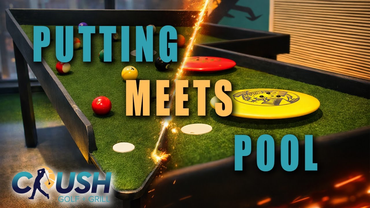 Putting Meets Pool! ||🔥 New Putt Tables at Crush