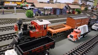 BNSF RR and Amtrak in G scale