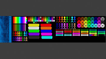 Mix All (Marble Firework, Worm, Rings, RTTB) Survival Race ASRM in Algodoo