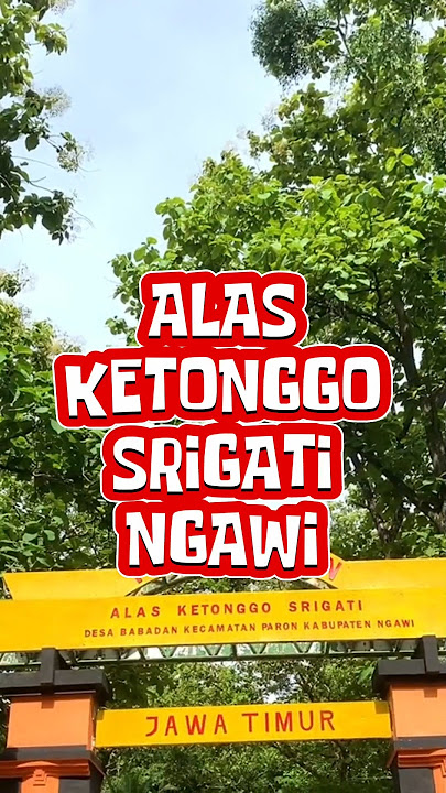 alas ketonggo srigati #ngawi #misteri #angker #sosok #hororplace