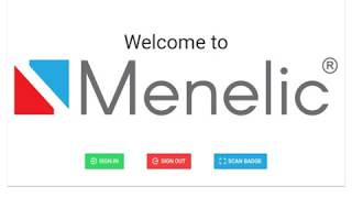 SmartLobby Visitor Management check-in on Android tablet