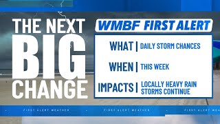 FIRST ALERT - On and off storms for Memorial Day, active pattern continues