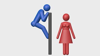 A No-Peeping Toilet Sign In Korea