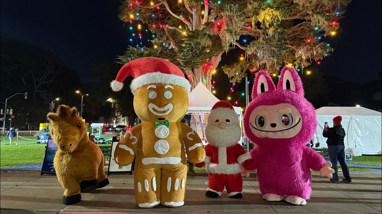 96TH ANNUAL TREE LIGHTING GOLDEN GATE PARK 🎄 CLASS OF 2025 DEBUT @sfrecpark 