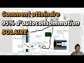 Atteindre 95 dautoconsommation optimiser  fond lautoconsommation de la production  stade 1