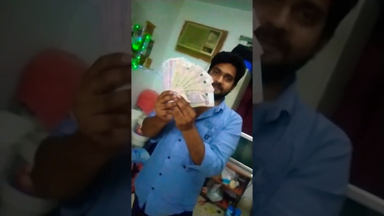 Abu Dhabi money dirhams.  💲💵💰💶💸. total 150000 k India money.     Abu Dhabi  # Telugu 