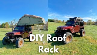 DIY | Jeep TJ Roof Rack for a Roof Top Tent