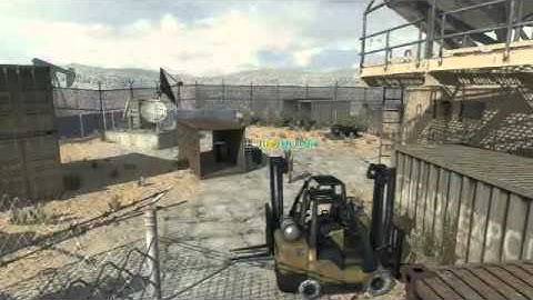 First EVER Throwing Knife Kill - MW3 Game Clip