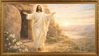 He Is Risen | The Empty Tomb of Jesus | Easter Resurrection Sunrise | Peaceful Christian 4K TV Art