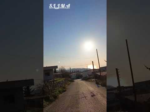 غروب مذهل من قرية الزوبة المنصورة بيت العلوني القطيلبية جبلة اللاذقية سوريا