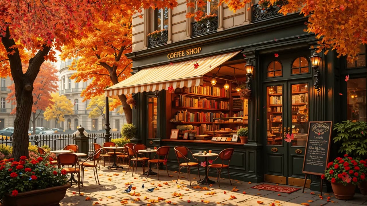 Fall Breeze Jazz 🎷🍃 Cozy Music for Peaceful Days