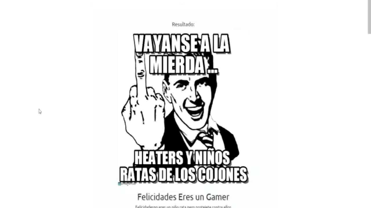 Test Que Tan Niño Rata Eres