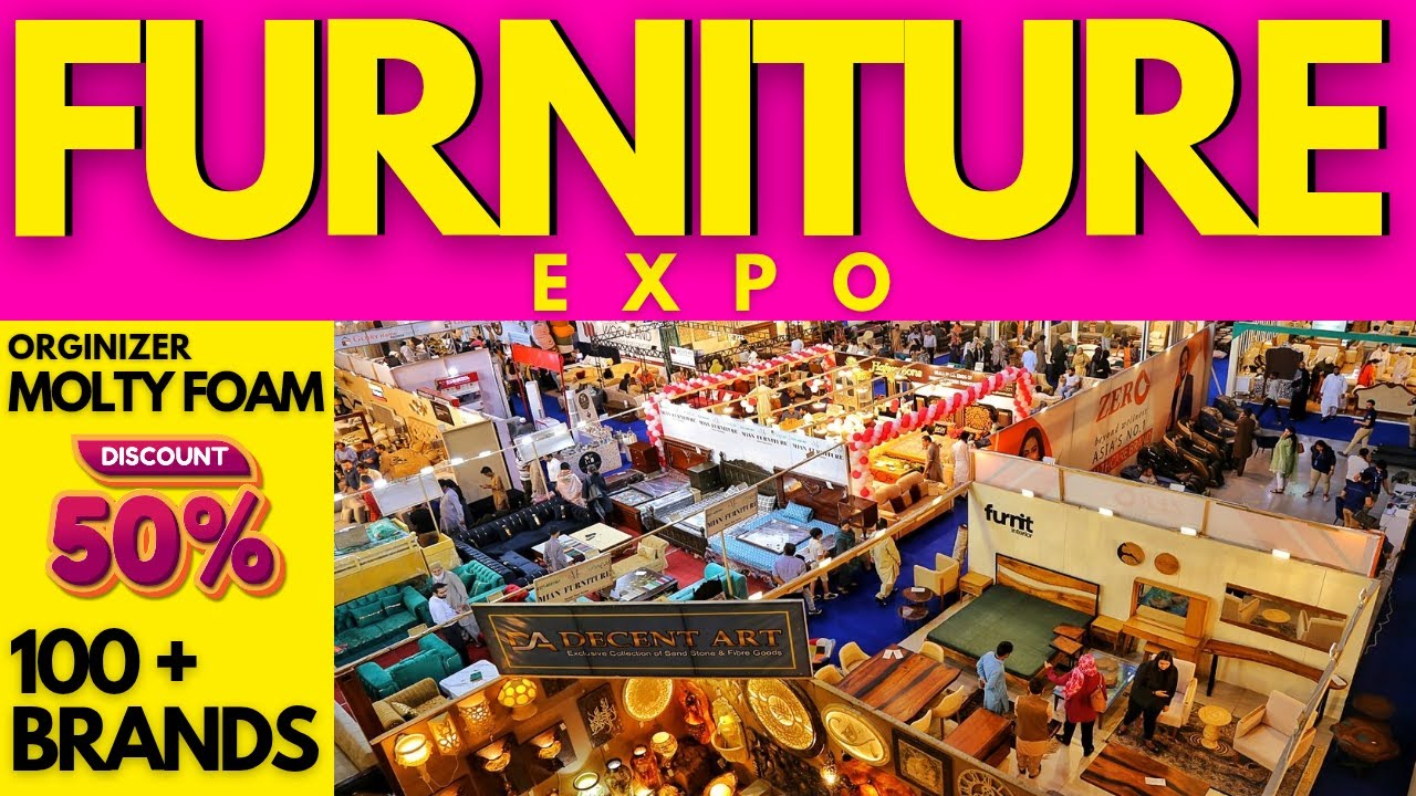 Complete Visit Of PAK Lifestyle Furniture Expo 2023 In Expo Center