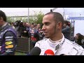 Lewis Hamilton interviewed ahead of debut Mercedes drive