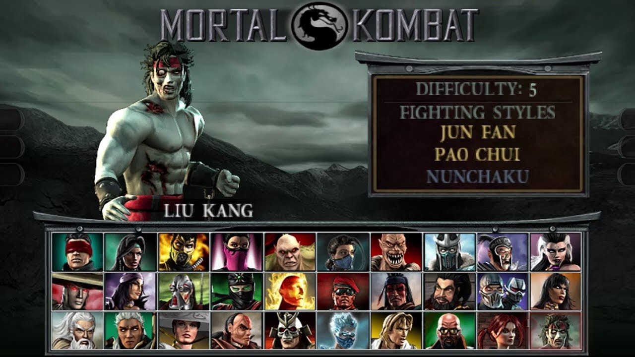 Mortal Kombat: Unchained (PSP) walkthrough - Liu Kang