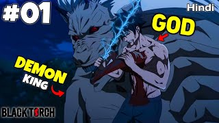 Black Torch Episode 1 Hindi Explained | Full Anime Recap | Black Torch Episode 2 Hindi Explanation