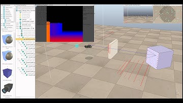 Quadcopter and 3d depth sensor: VREP & ROS (PointCloud+JoyPad)