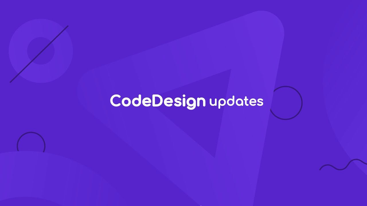 CodeDesign Update 