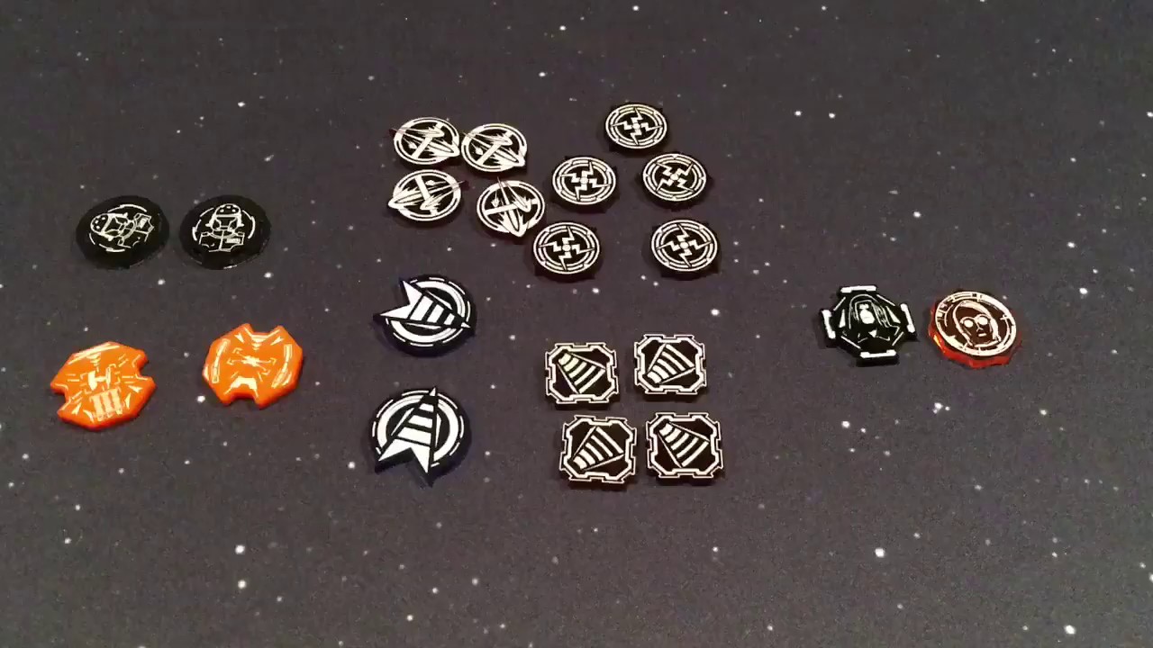 X-Wing Product Review: Curled Paw Creatives Acrylic Tokens