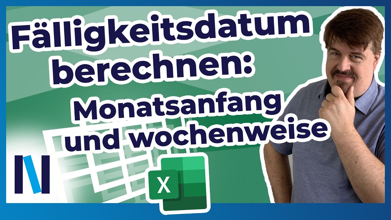 Excel: Fälligkeitsdatum am Monatsanfang oder in zwei Wochen berechnen