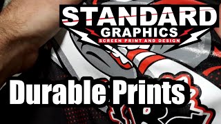 Screen Printing... Durable prints