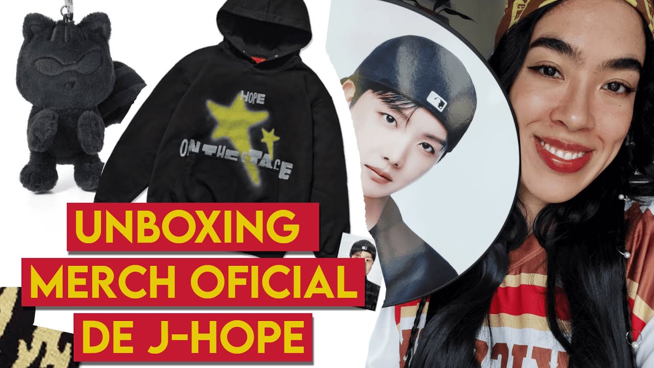 UNBOXING MERCH OFICIAL de J-HOPE 💜HOPE ON THE STAGE OFFICIAL