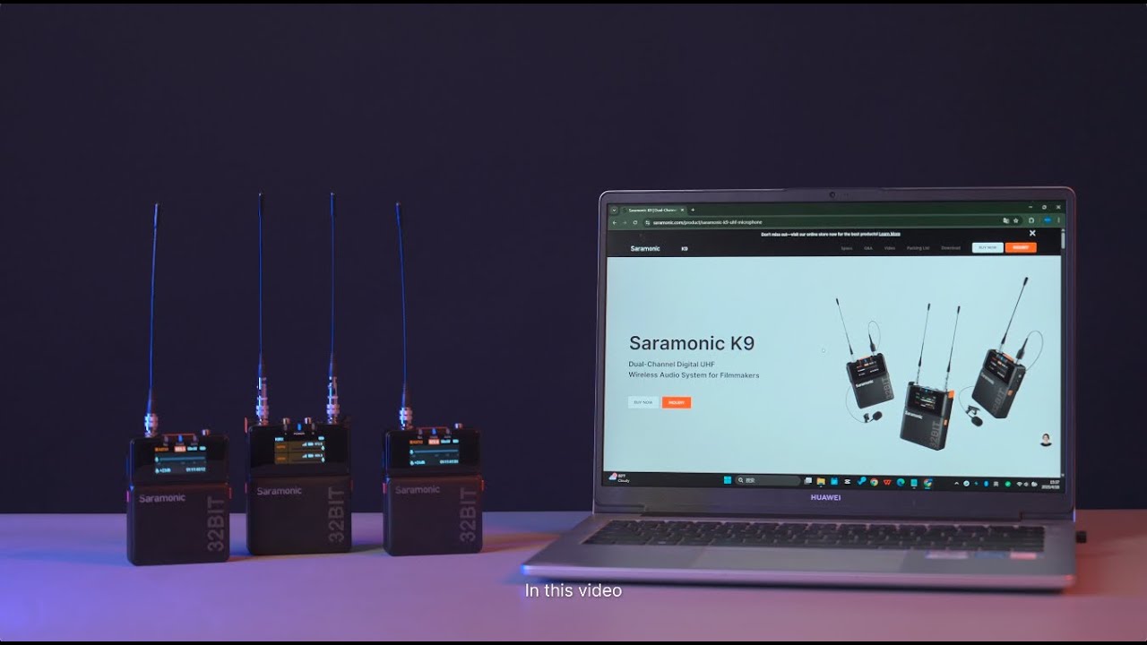 How to Upgrade Saramonic K9?