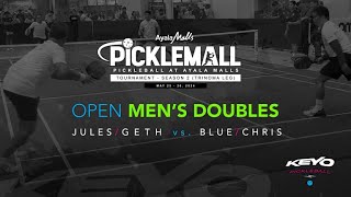 Jules/Geth vs. Blue/Chris - Ayala Picklemall S02 - Open Men's Doubles (RR) - 26 May 2024