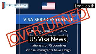 ALERT: Orwellian American Visa Pause Policy Terminated
