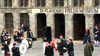 6Th8Th Dundee Boys Brigade Pipe Band - Ypres Memorial Tattoo 2012