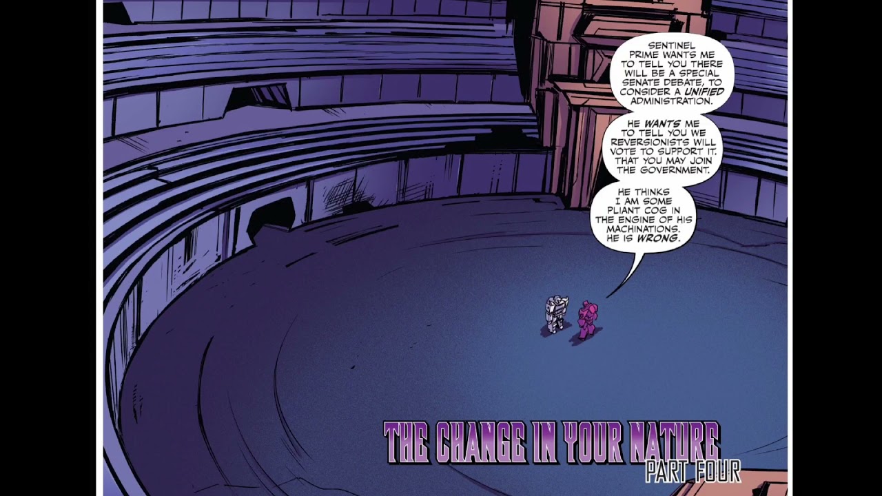 Heretech  and Megatron(idw 2019)