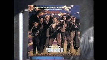 映画「ヤングガン2」(1990)日本版予告編 Young Guns II Japanese Trailer. 主題歌：ジョン・ボン・ジョヴィ インタビュー