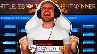 *OMG WE DID IT* Road to the Red Tournament Title in Rocket League... [SEASON 8 BEST MOMENTS]