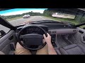 Convertible cruising! 1991 Ford Mustang LX 5.0