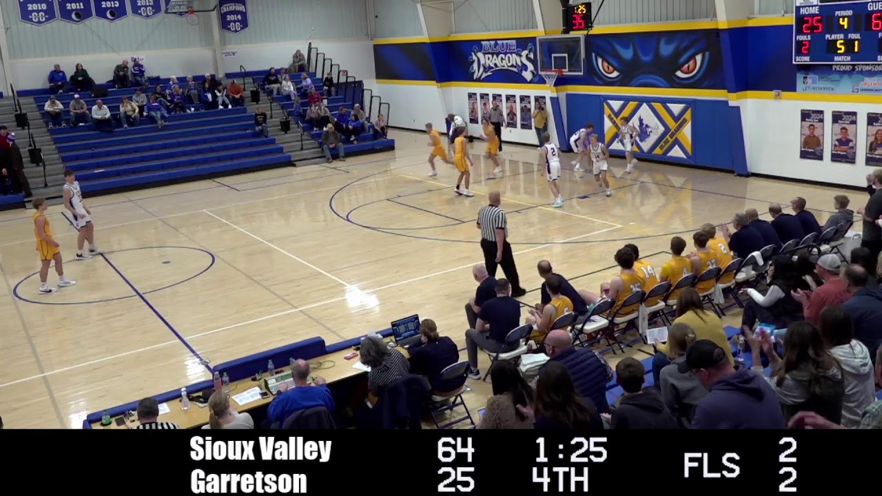 Big East Boys Basketball Round 1 Parker vs Chester and Garretson vs