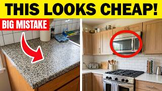10 Design Mistakes That Make Your Kitchen Look CHEAP