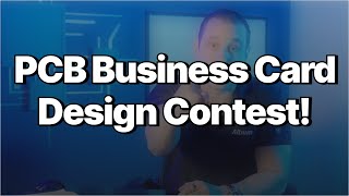 Enter Our PCB Business Card Design Contest and Win Altium Swag! @AltiumAcademy