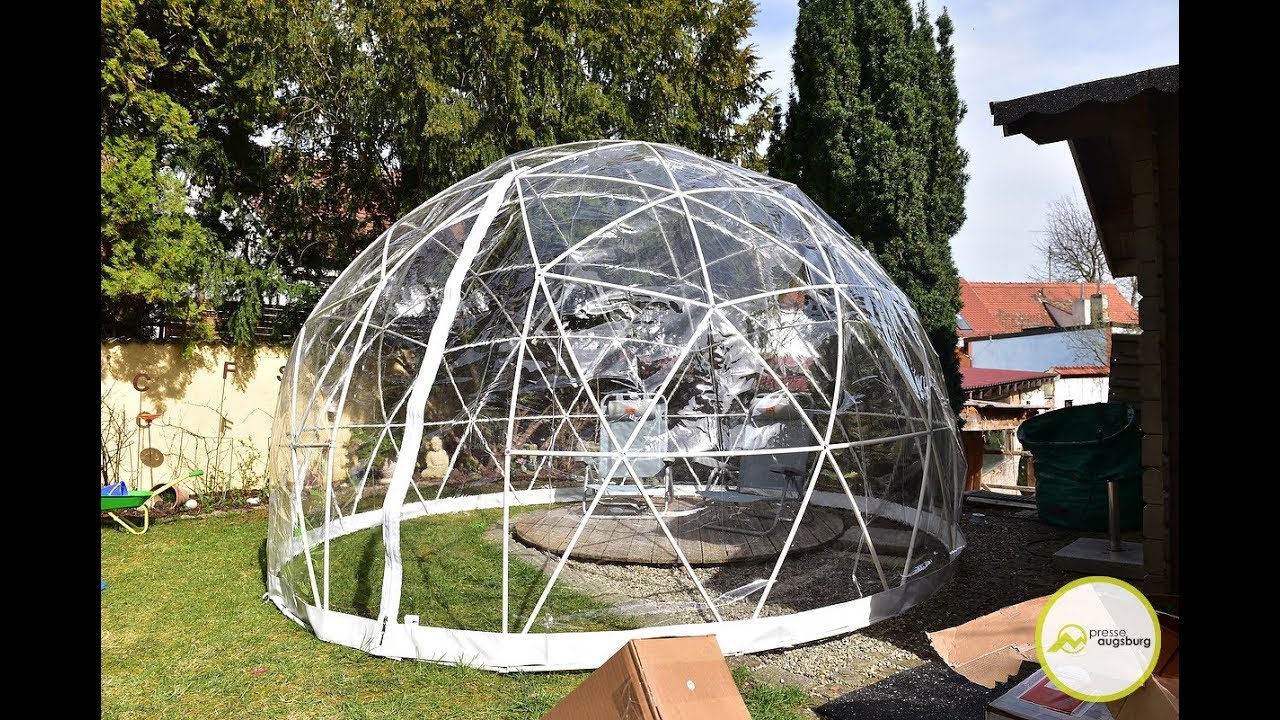 Garden Igloo Kugelrunder Wintergarten Fur Jedermann