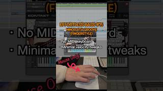 Effortless Bass 15 Minor 8th Groove – Fingerstyle