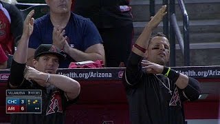 CHC@ARI: Goldschmidt's double drives in Ahmed