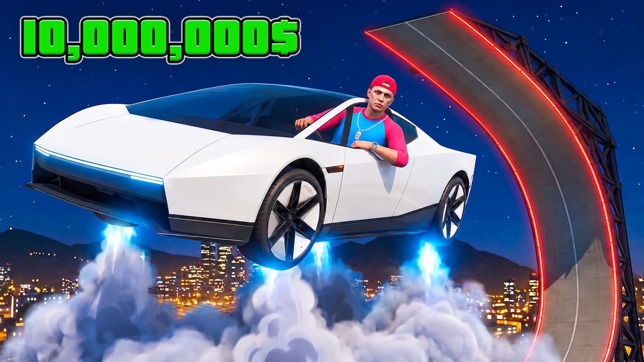 Ich KLAUE den NEUEN TESLA ROADSTER in GTA 5!