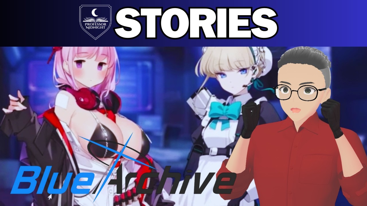 VTuber Professor REACTS | 💙 Blue Archive 5th Anniversary Promo Videos