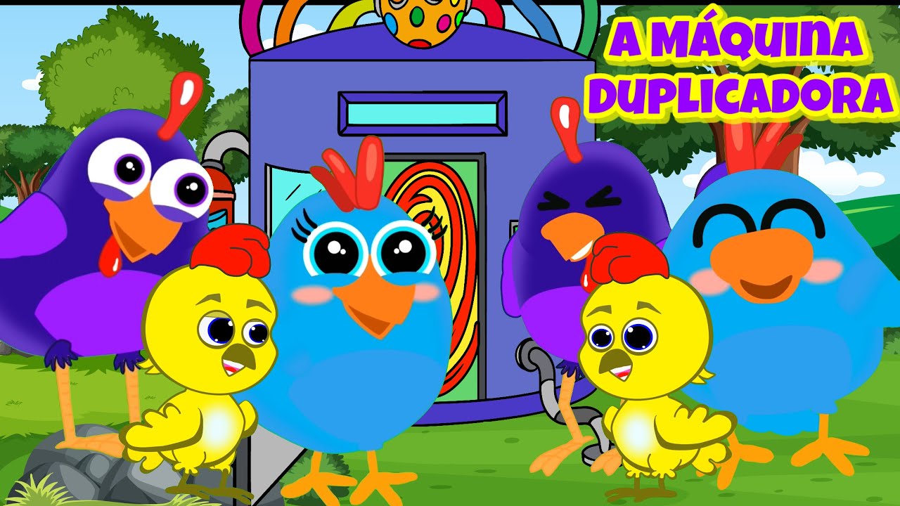 Pintinho Amarelinho - A Maquina Duplicadora - Em Portugues