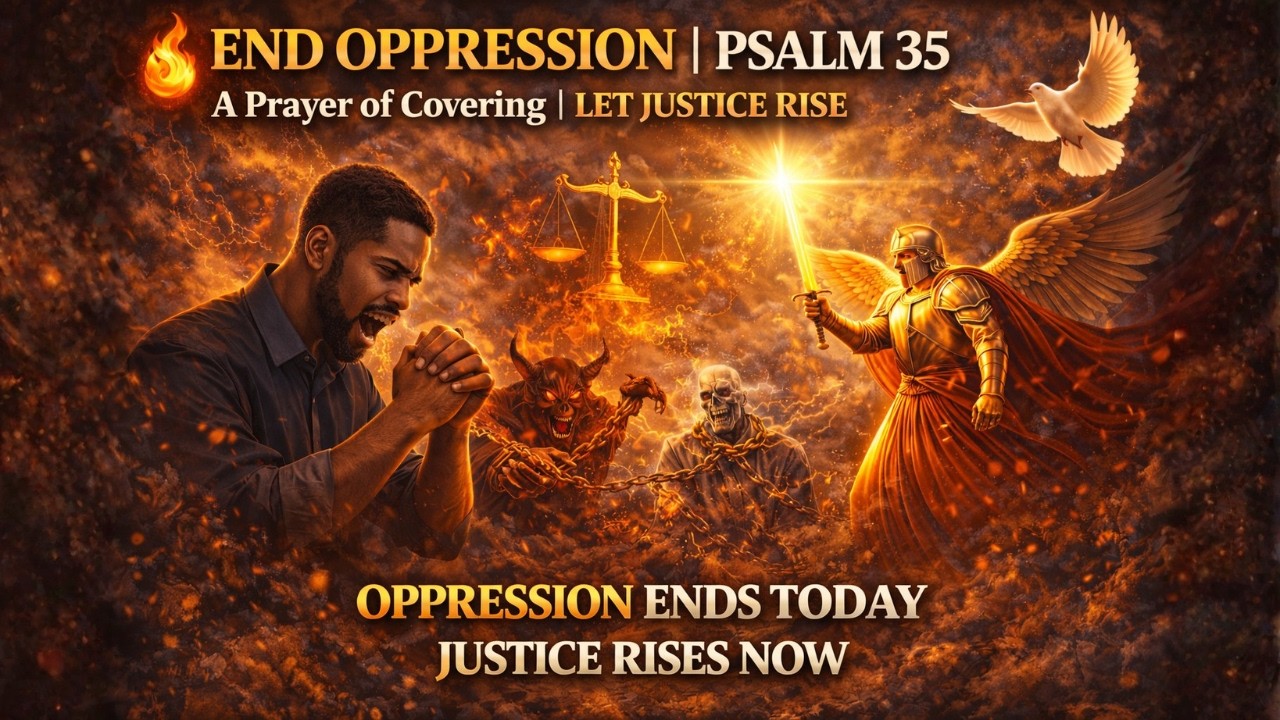 🔥 END OPPRESSION | PSALM 35 | A Prayer of Covering | LET JUSTICE RISE