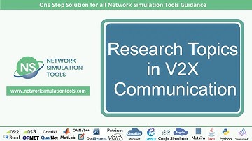 Research Topics in V2X Communication | PhD Research Topics in V2X Communication Projects