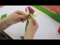 Jak Zrobić Kwiaty Z Bibuły Youtube