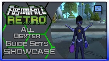 FusionFall Retro - All Dexter Guide Sets Showcase