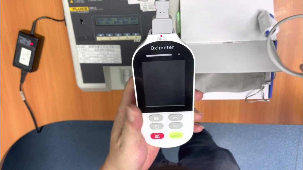 Handheld Pulse Oximeter (PM20) SpO2 FLUKE Simulator Reading Testing